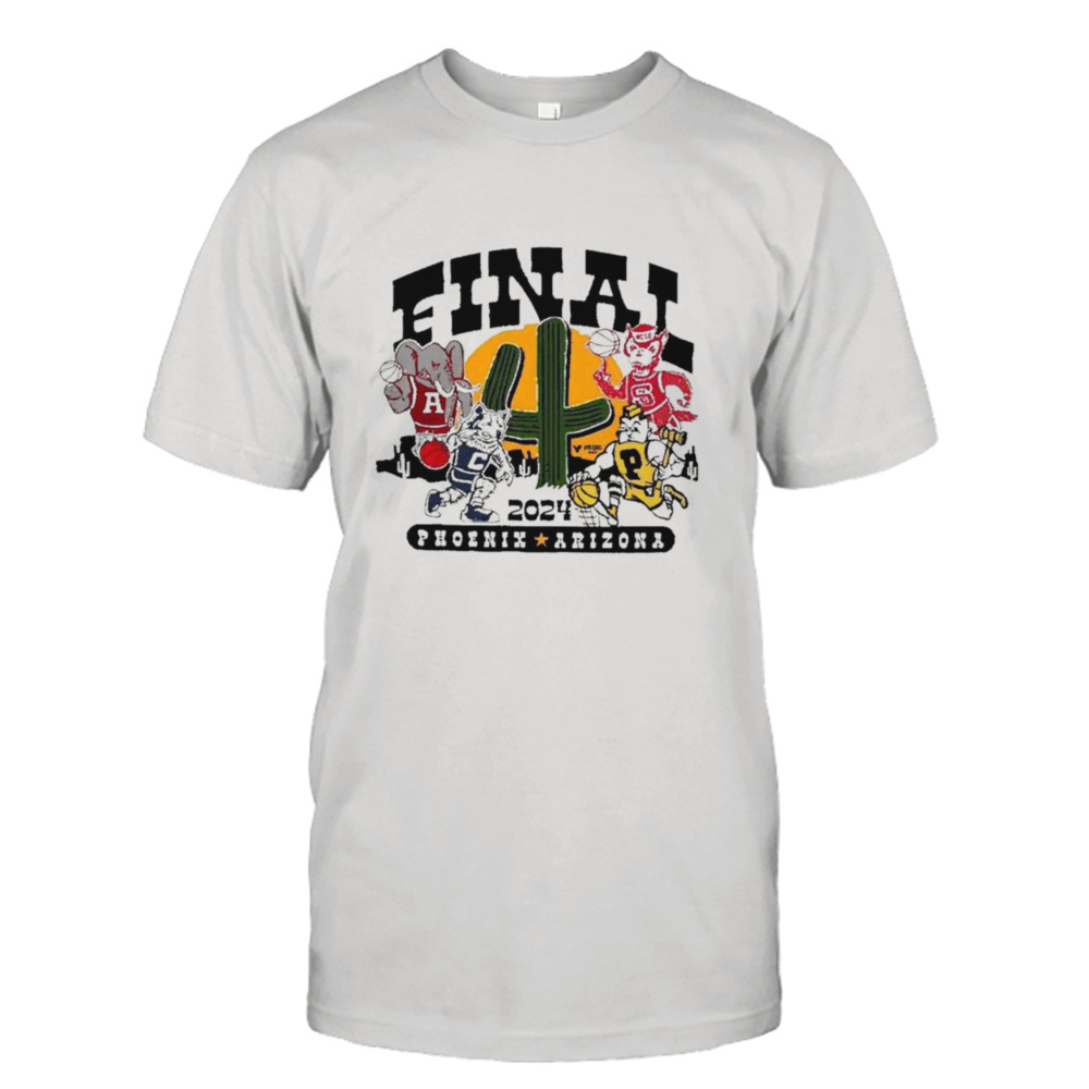 2024 Ncaa Division I Men’s Basketball Final 4 Mascot T-shirt